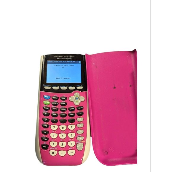 Texas Instruments TI-84 Plus C Silver Edition, Color Graphing